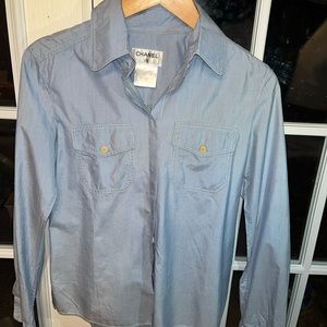 Chanel Button Down Blouse 